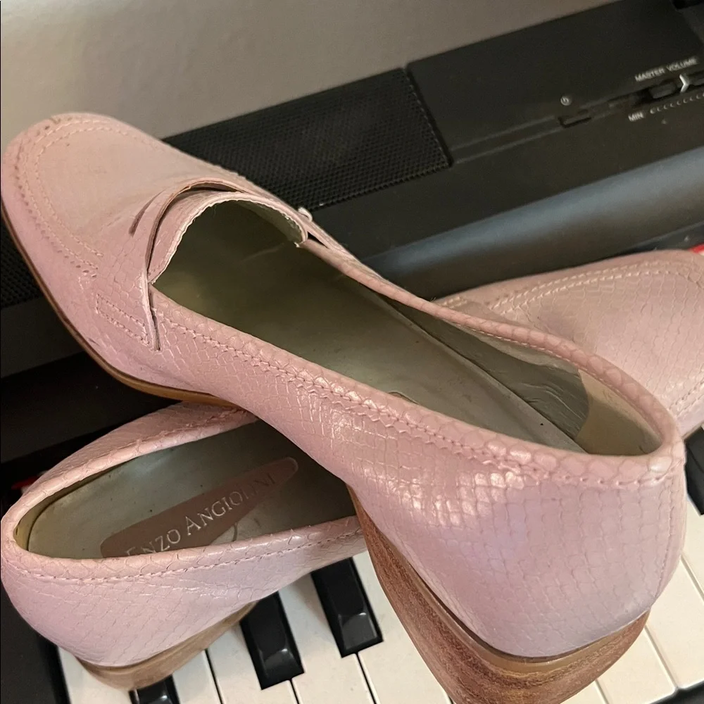 Enzo Angiolini Rose Pink Loafers - Picture 7 of 10
